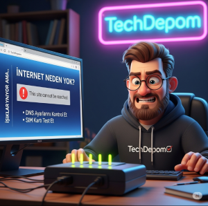 Modem Işıkları Yanıyor Ama İnternet Yok