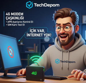 4G Modem Işık Var İnternet Yok