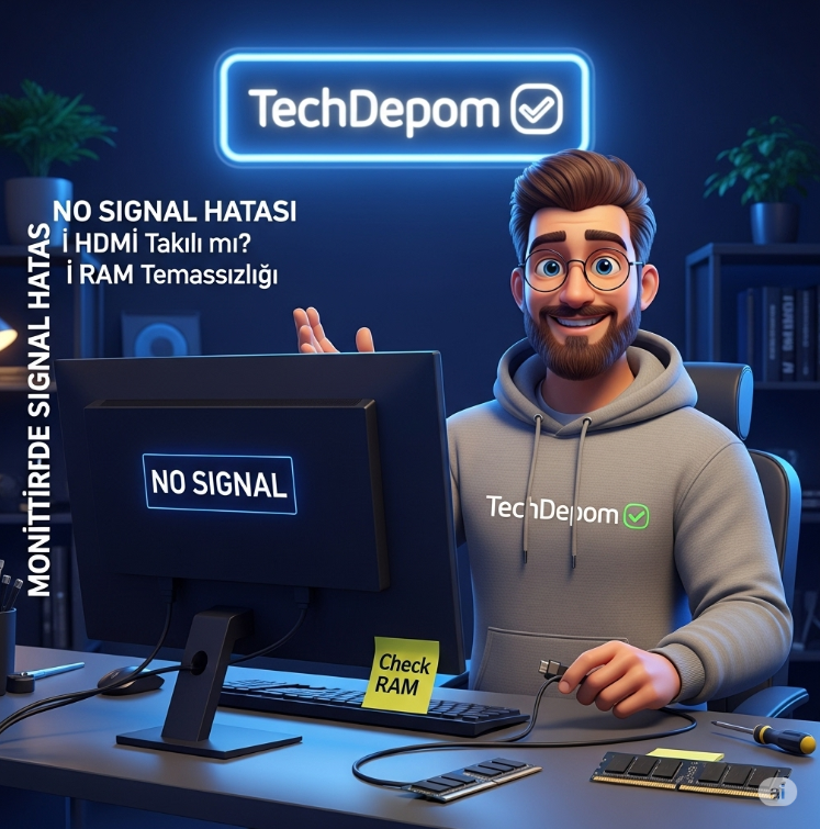 Monitörde No Signal Hatası Nasıl Giderilir