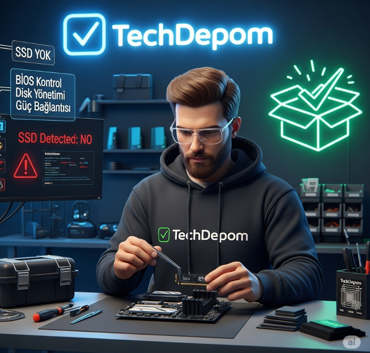 SSD Tanınmıyor mu? Bilgisayarınız Yeni SSD'yi Görmüyorsa Yapmanız Gerekenler
