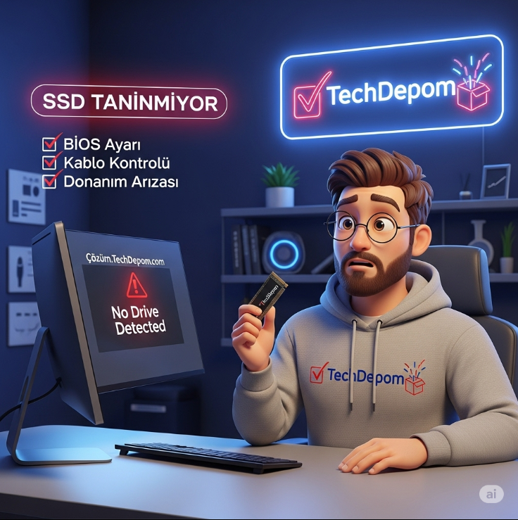 SSD Tanınmıyor