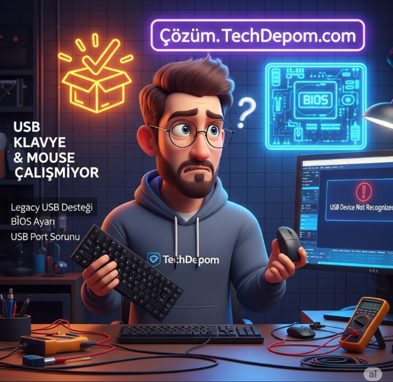 Bilgisayar Açılıyor Ama USB Klavye ve Mouse Çalışmıyor: BIOS Sorunu mu?