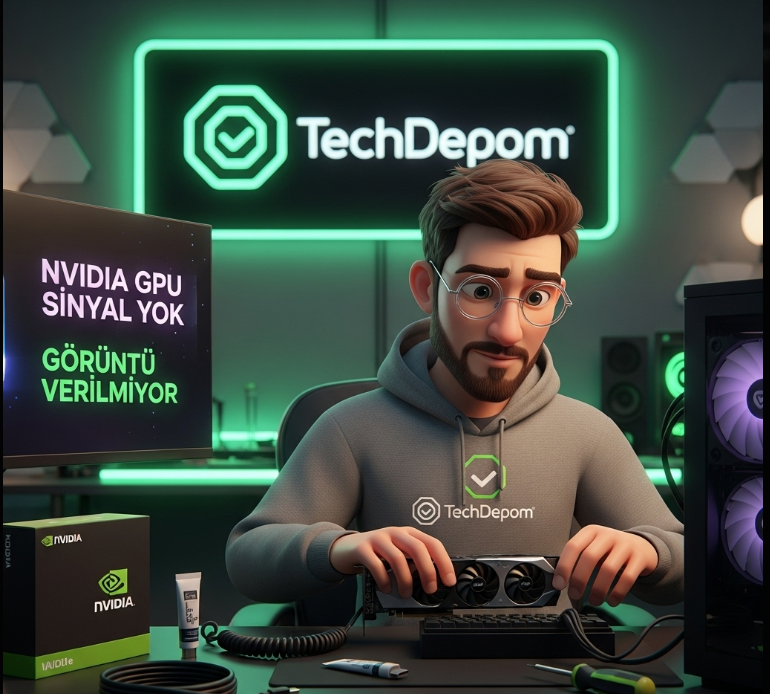 nvidia ekran kartı görüntü vermiyor